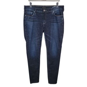 Silver Jeans Mid Rise Elyse Skinny Denim Jeans Size 32